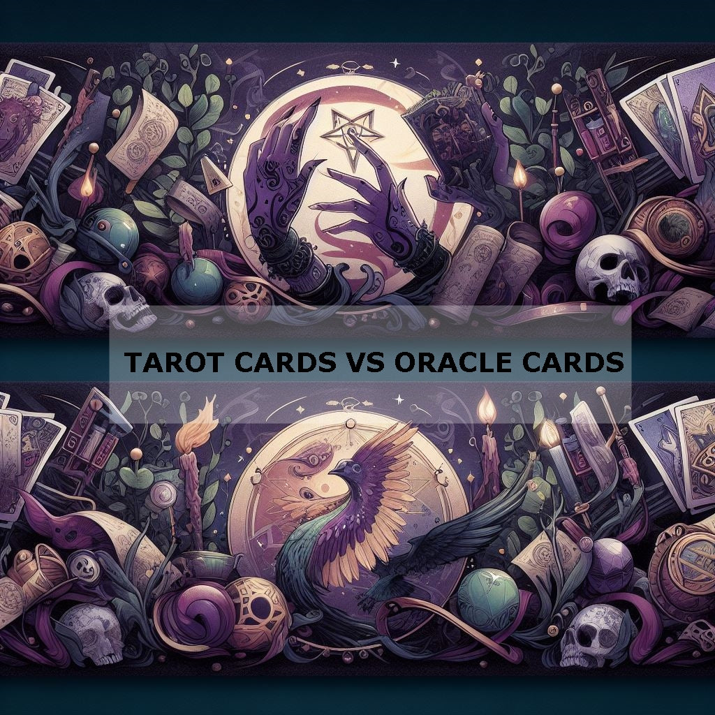 Tarot and Oracle cards - what's the difference?