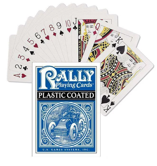 Rally Playing Cards Us Games Systems (blue)