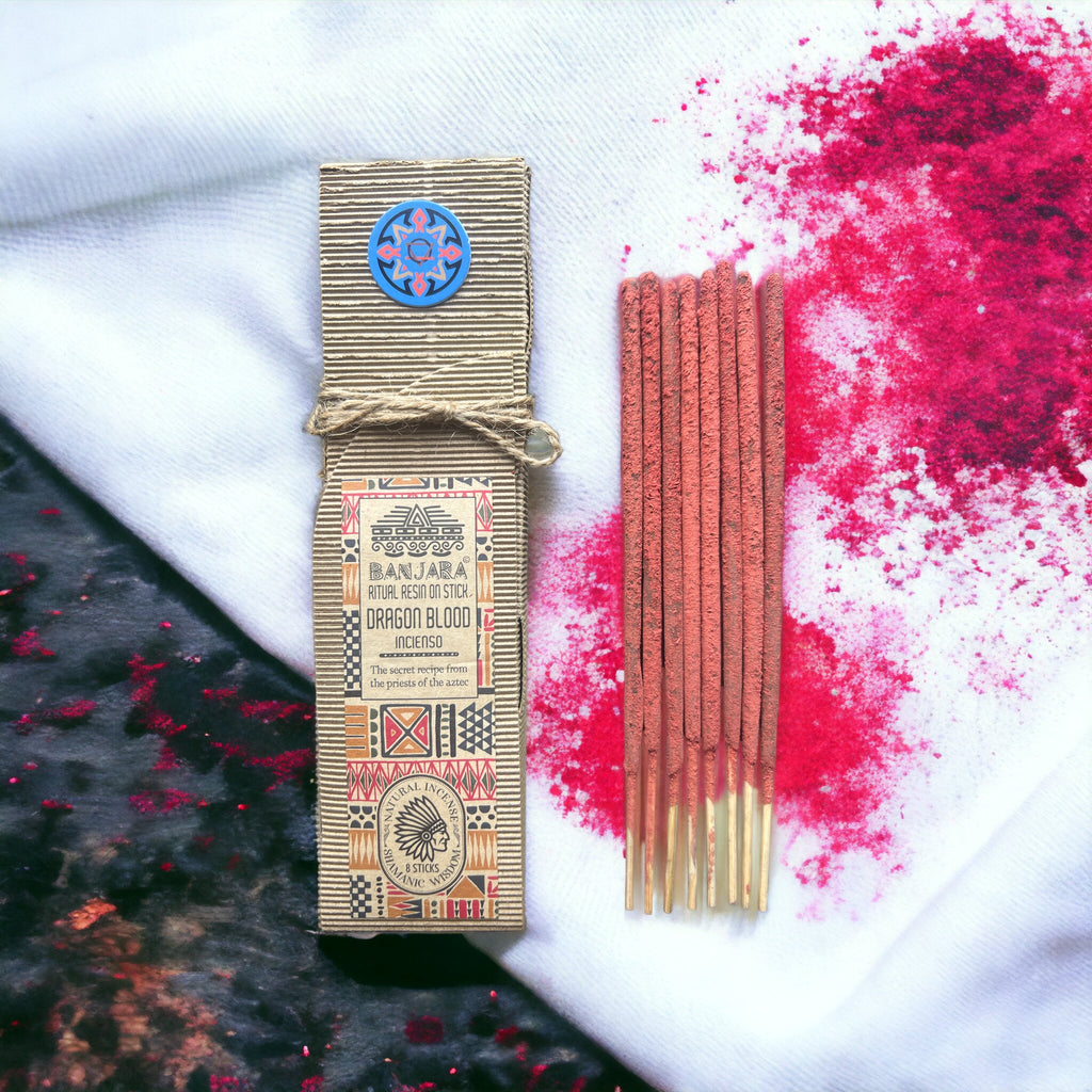 Ritual Resin on Stick Dragon Blood Incense Banjara