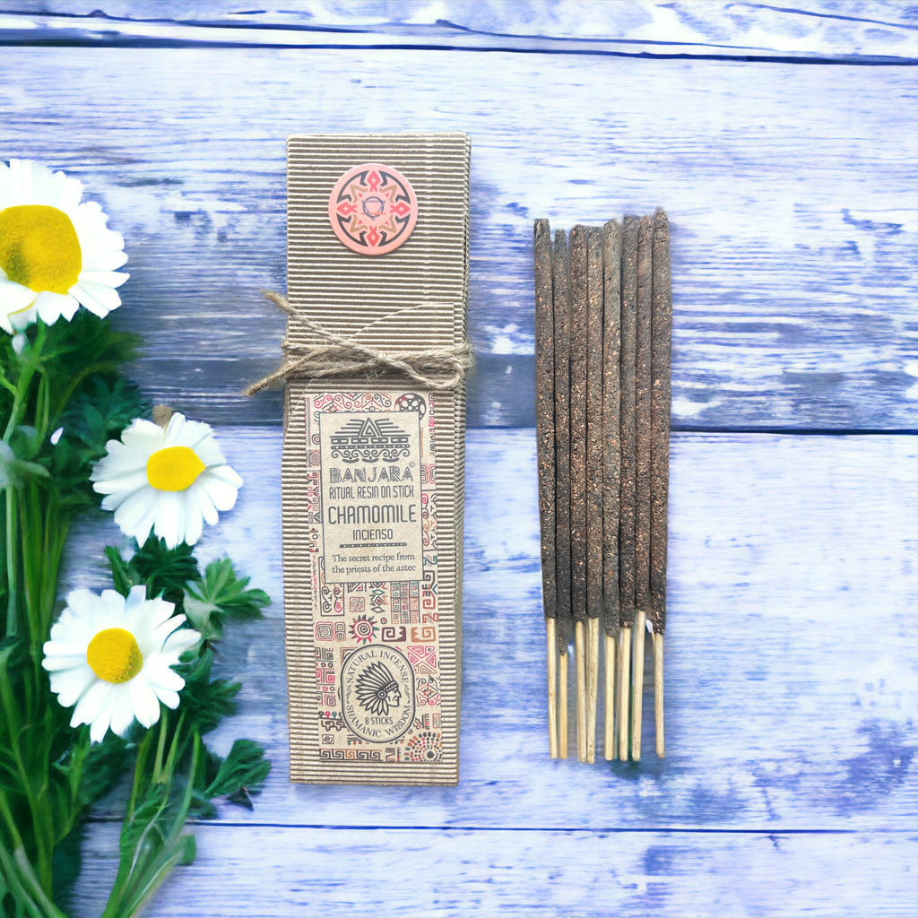 Ritual Resin on Stick Chamomile Incense Banjara