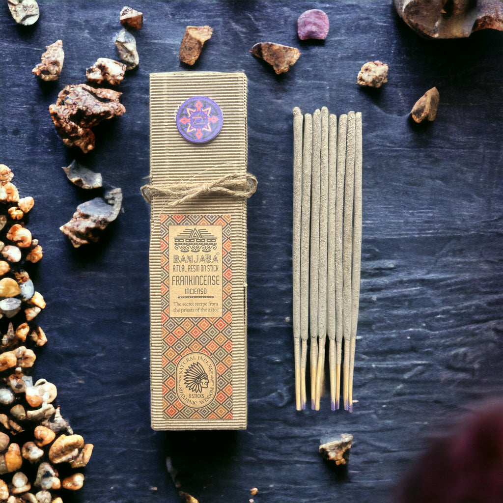 Ritual Resin on Stick Frankincense Incense Banjara