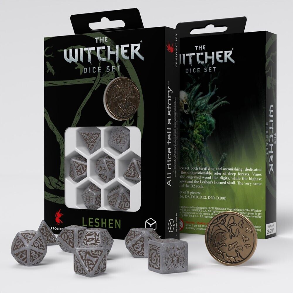 The Witcher Leshen - The Shapeshifter Dice set Q-workshop