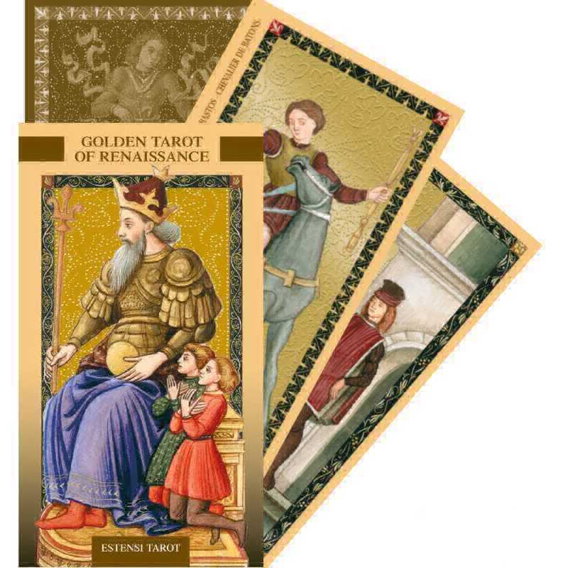 Golden Tarot Of Renaissance Cards Lo Scarabeo