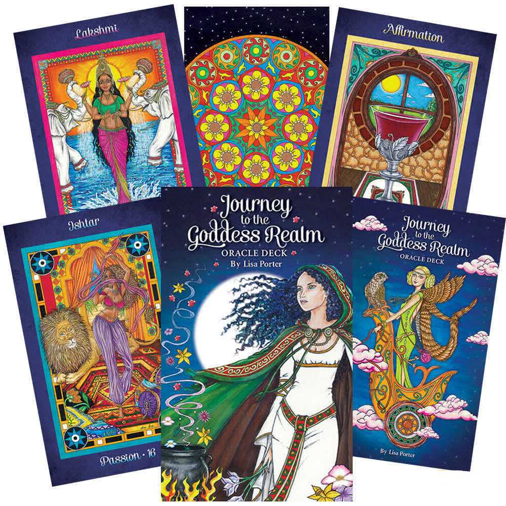 Journey to the Goddess Realm Oracle cards US Games Systems