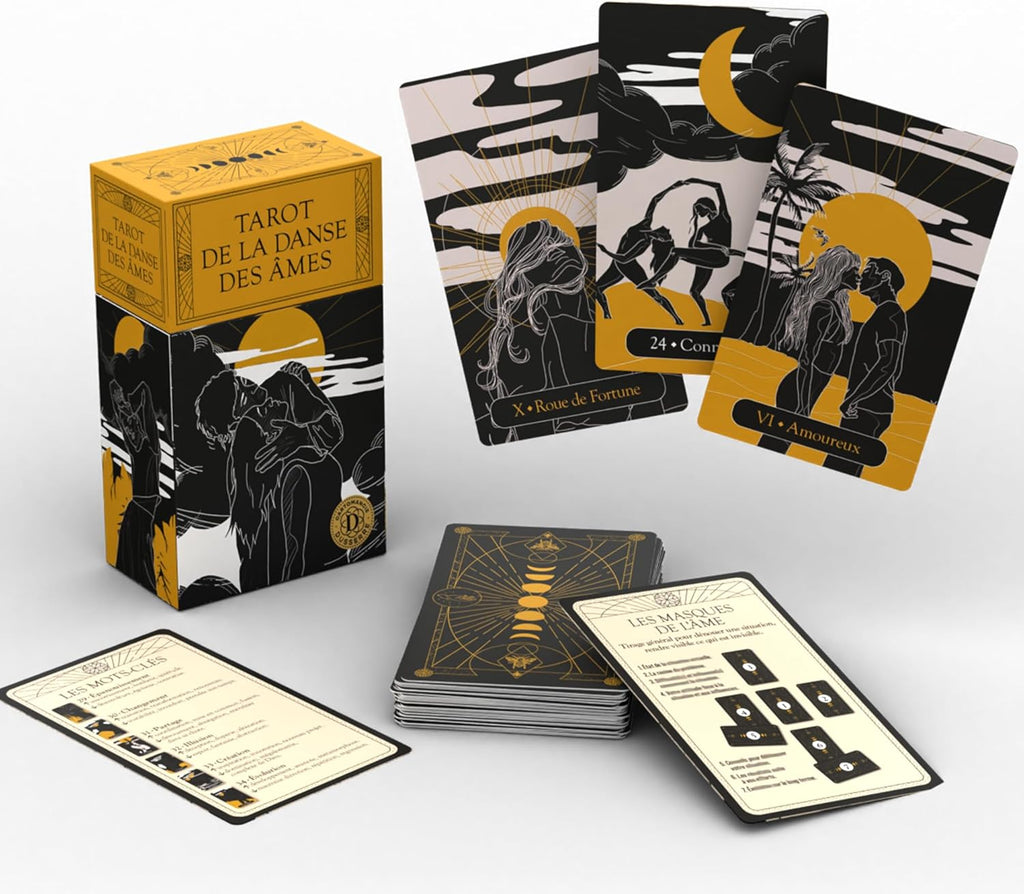 Tarot de la Danse des âmes French edition Grimaud Cartomancie