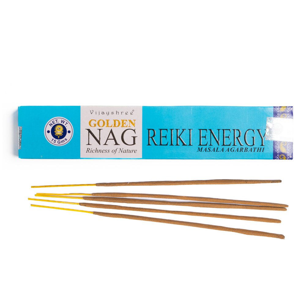 Golden Nag - Reiki Energy Incense Vijayshree