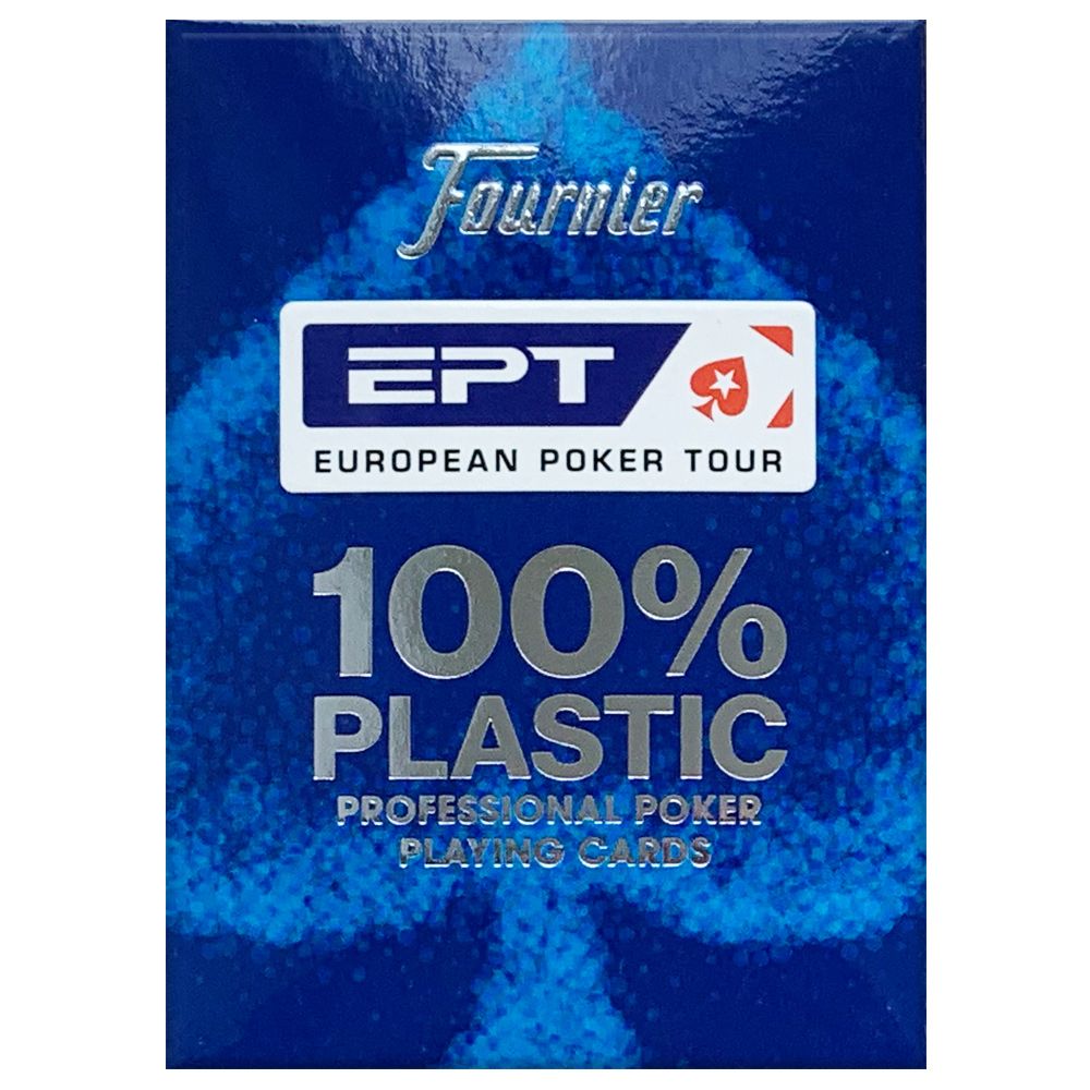 Fournier EPT poker cards (Blue)