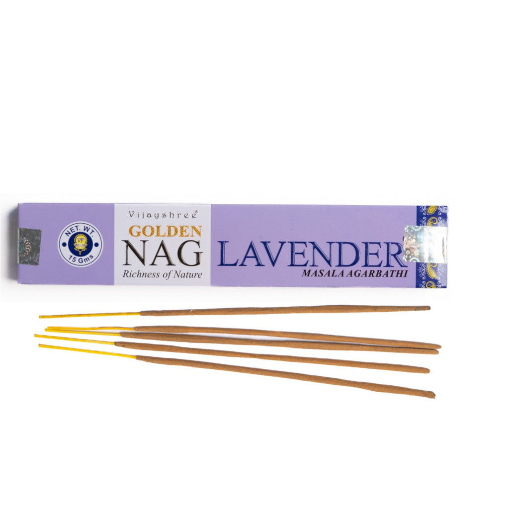 Golden Nag - Lavender Incense Vijayshree