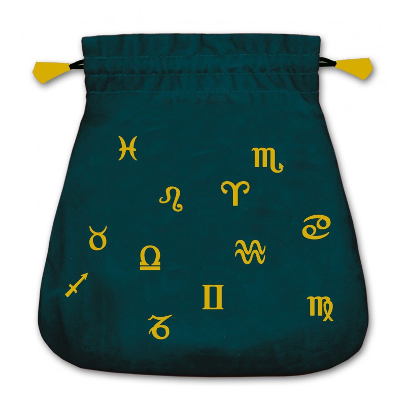 Astrological velvet bag for Cards Lo Scarabeo