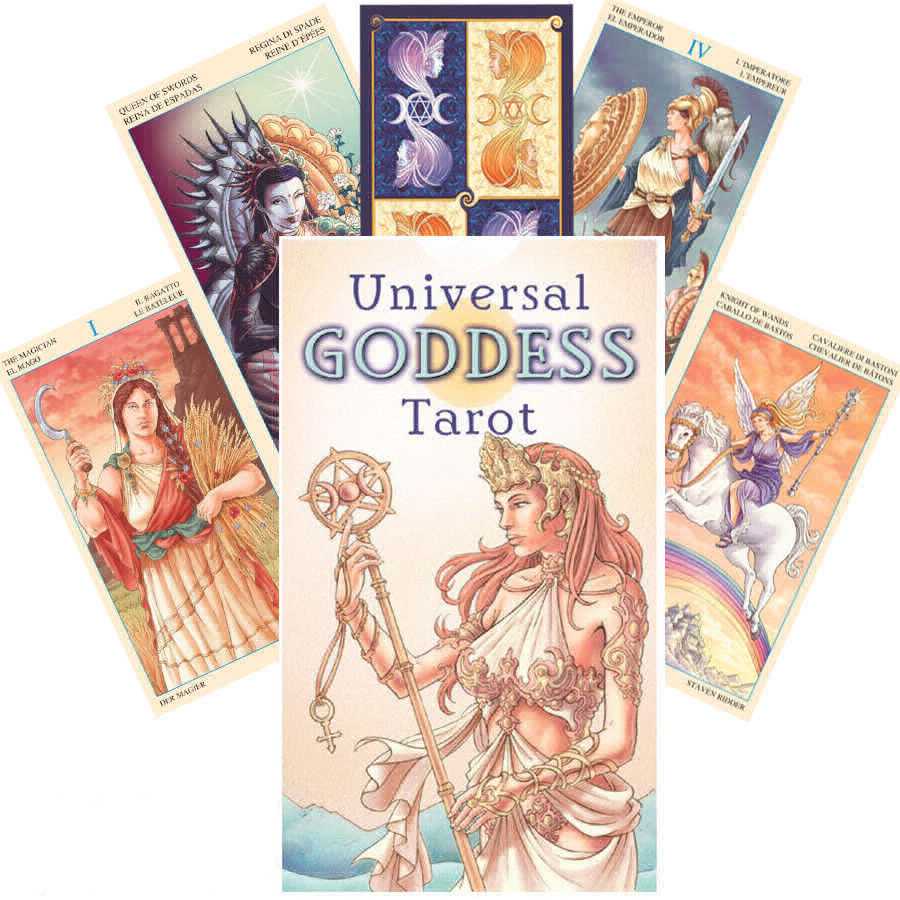 Universal Goddess Tarot Cards Lo Scarabeo