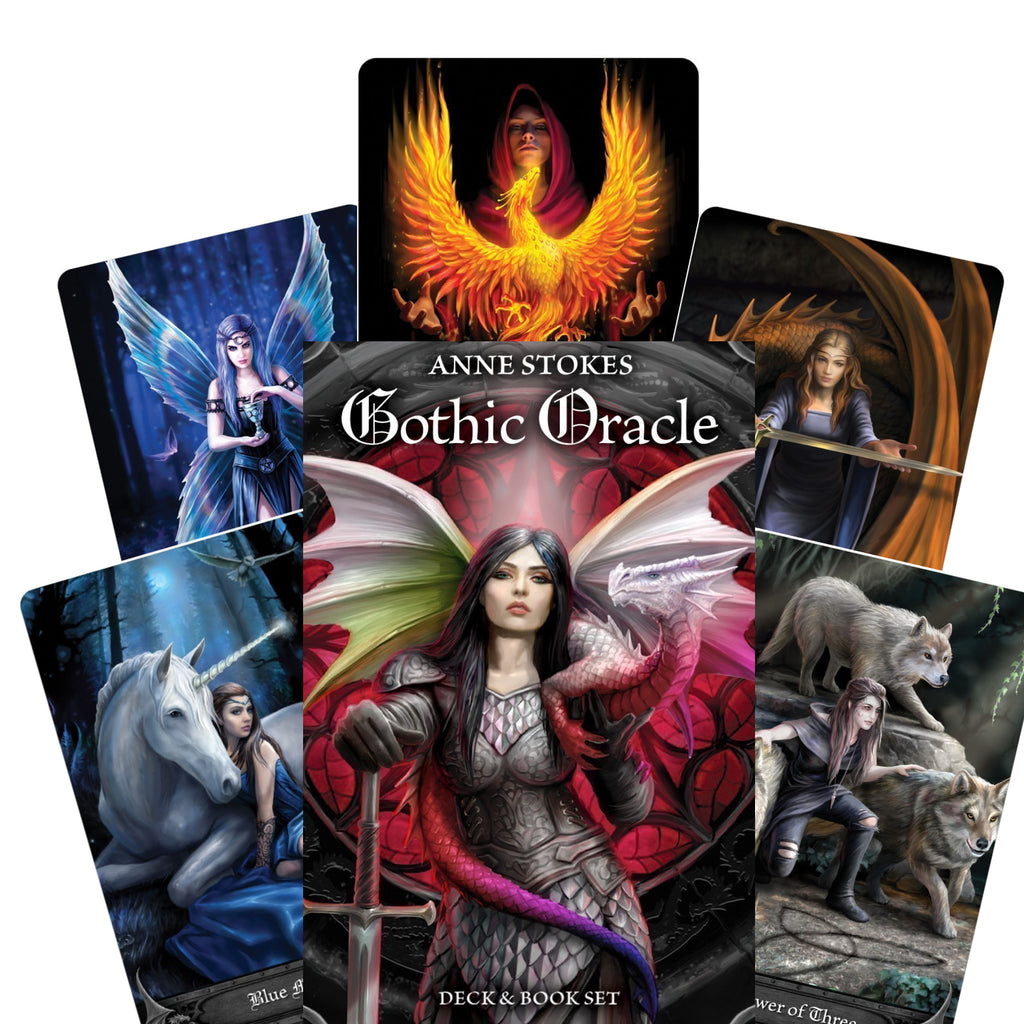 Oracle Cards and book set Anne Stokes Gothic Oracle US Games Systems