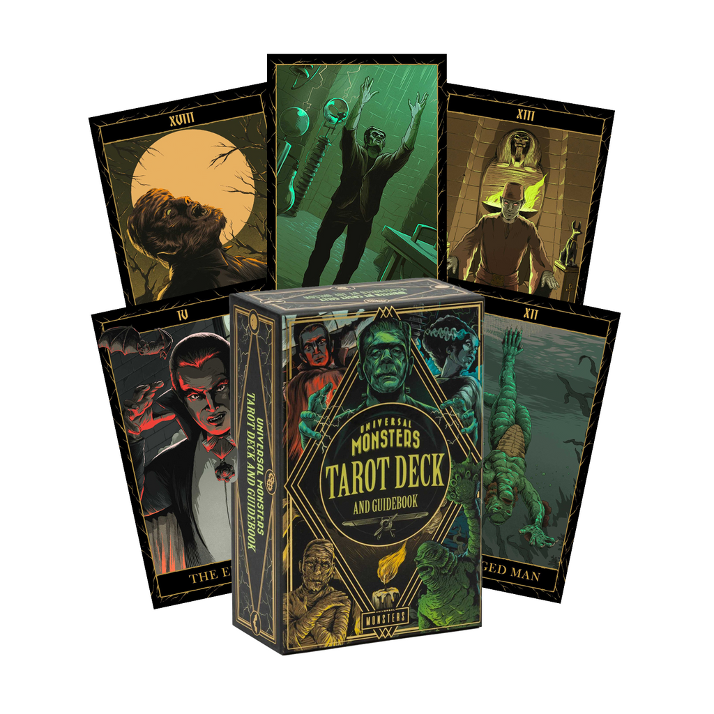 Universal Monsters Tarot cards and guidebook Insight Editions