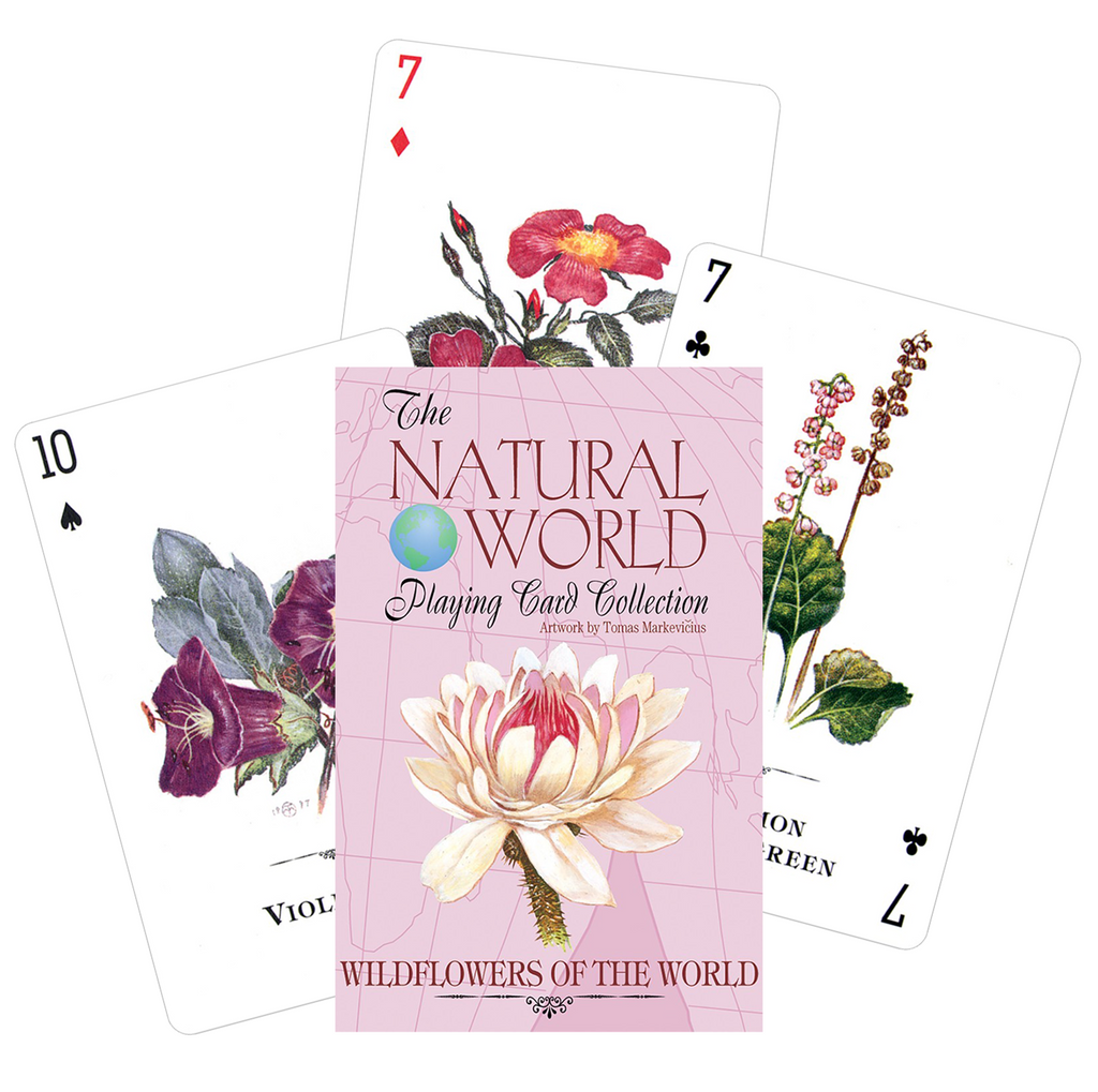 Wildflowers Of The Natural World Playing Cards US Games Systems