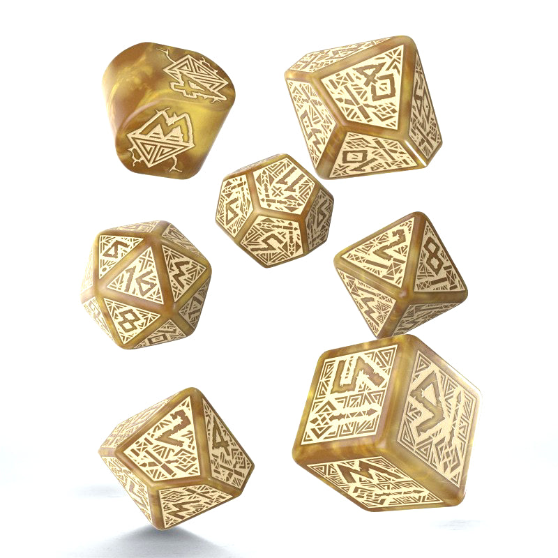 Dwarven Gold Dice Set