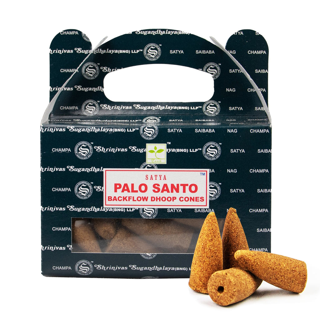 Backflow Dhoop Cones - Palo Santo Satya