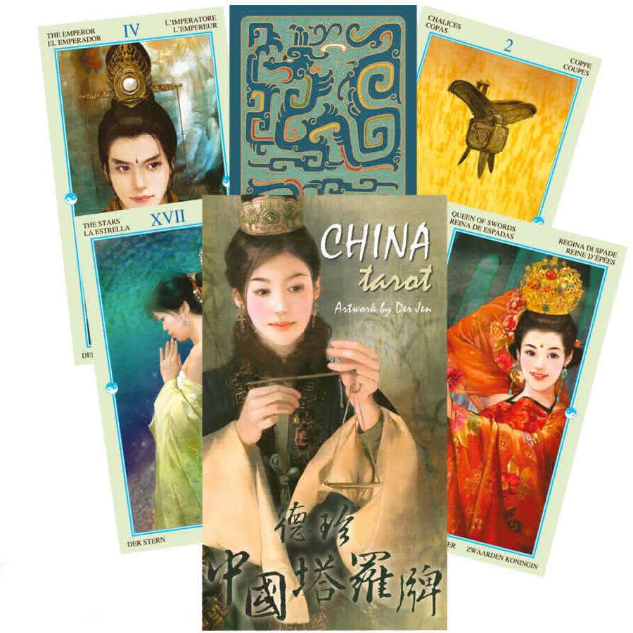 China Tarot Cards Lo Scarabeo