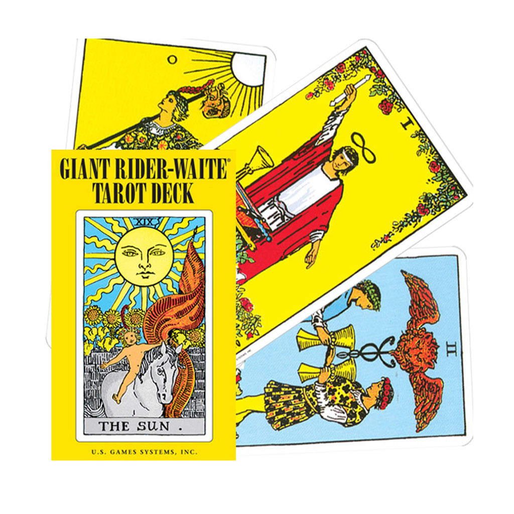 Minor Defect Giant Rider-Waite Tarot cards US Games Systems