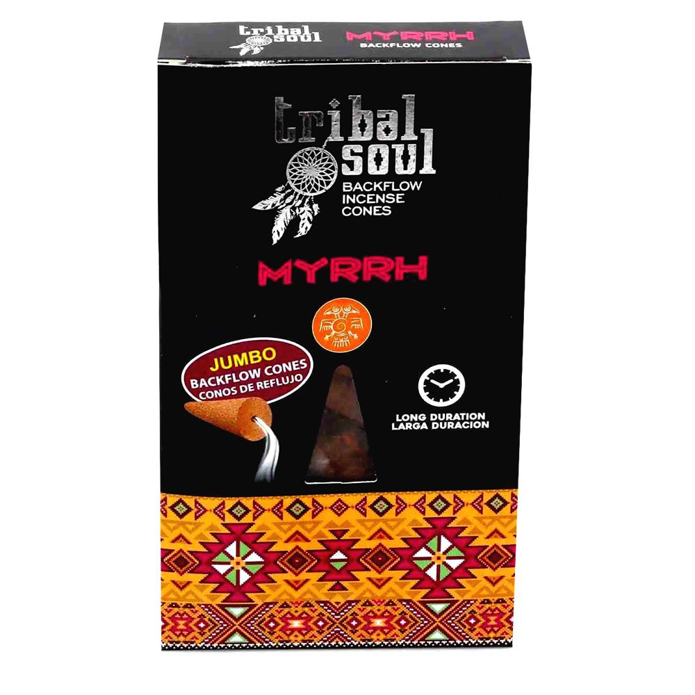 Myrrh - Tribal Soul Backflow Incense Hari Darshan