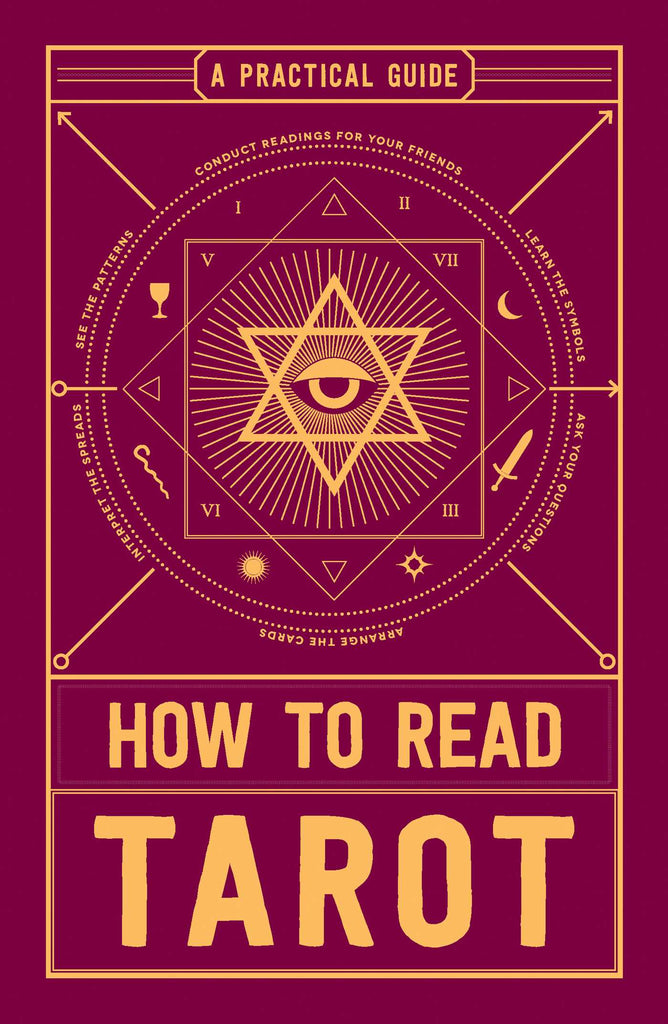 How to read Tarot Book Adams Media