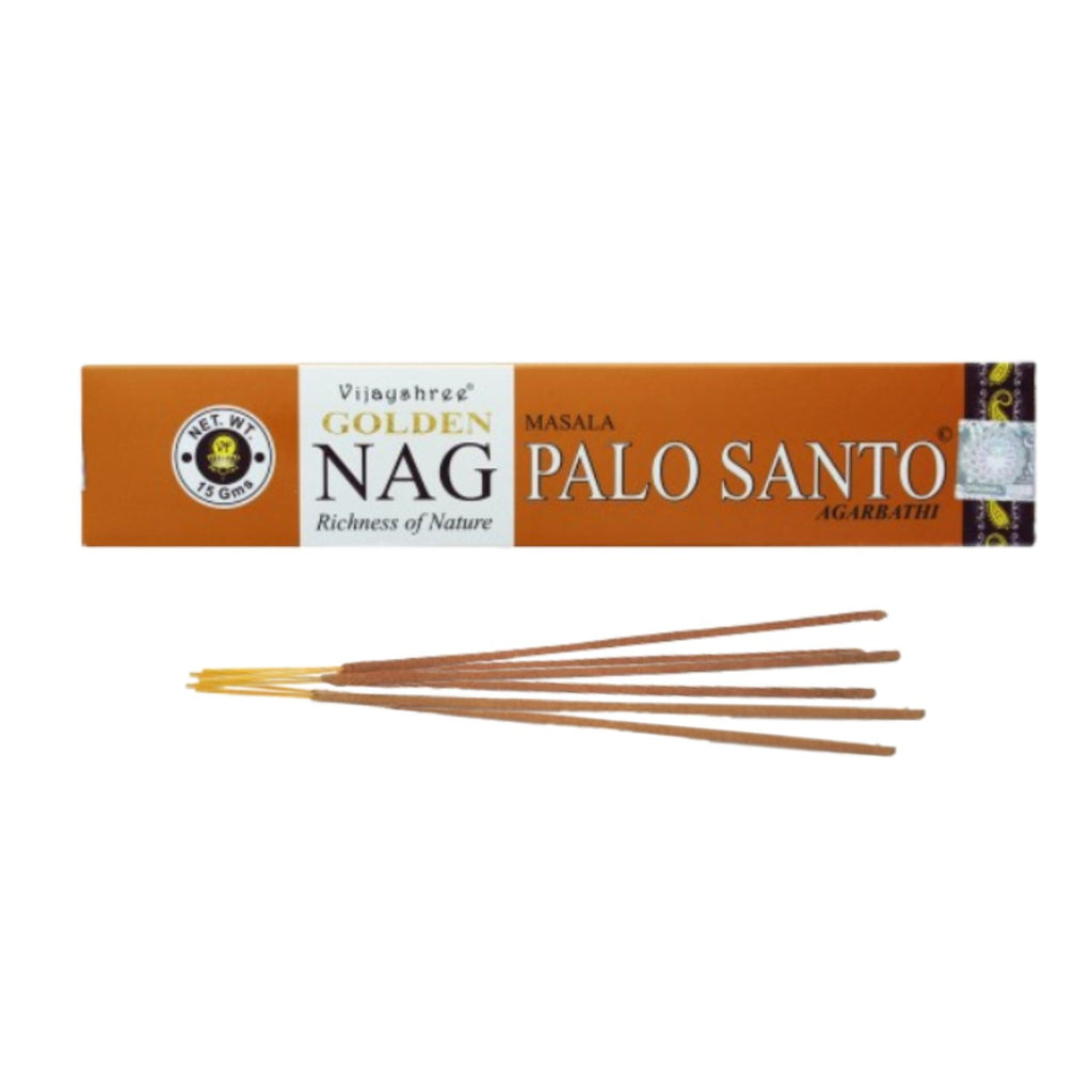 Golden Nag - Palo Santo Incense Vijayshree