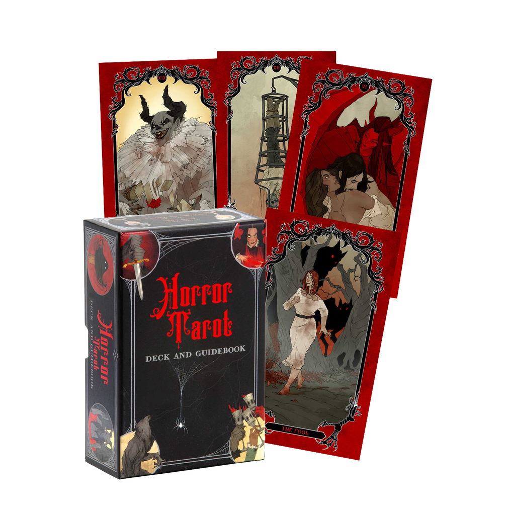 Horror Tarot cards and guidebook Insight Editions