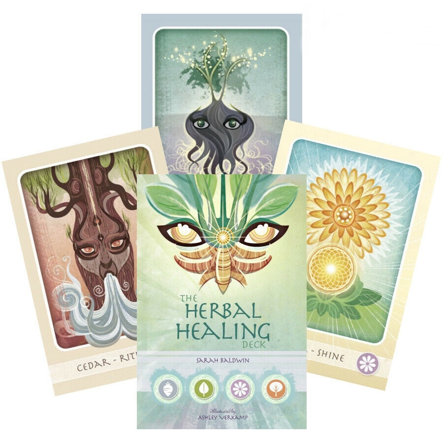 Tarot Cards Herbal Healing Deck