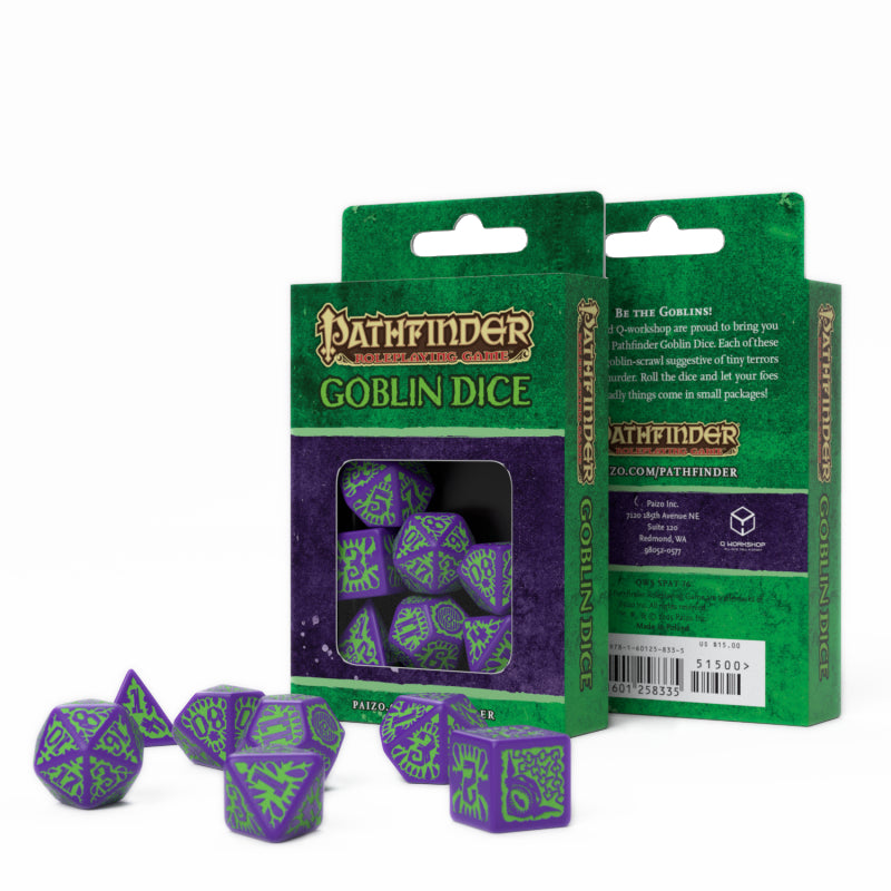 Pathfinder Goblin RPG Dice Set