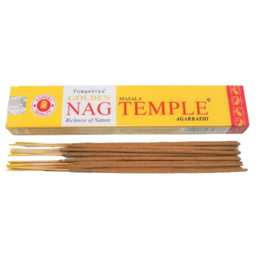 Golden Nag - Temple Incense Vijayshree