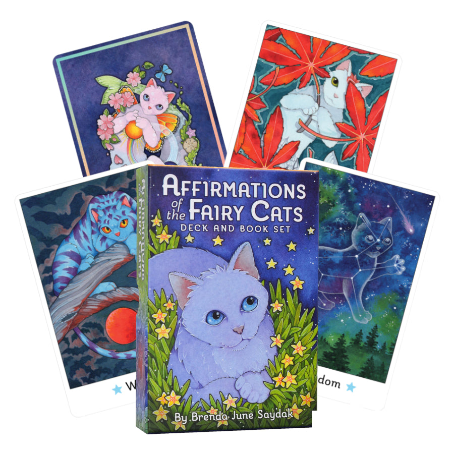 Affirmations of the Fairy Cats Cards US Games Systems