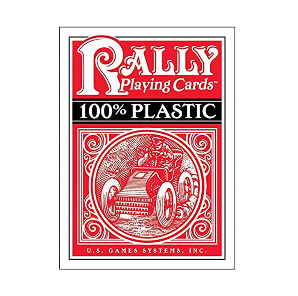 Rally Playing Cards Red US Games Systems