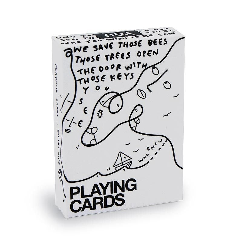 Shantell Martin Whitney White Theory11 playing cards