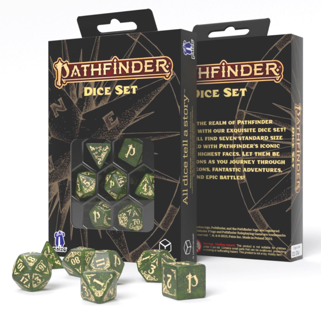 Pathfinder Dice Set Arcadia Q-workshop