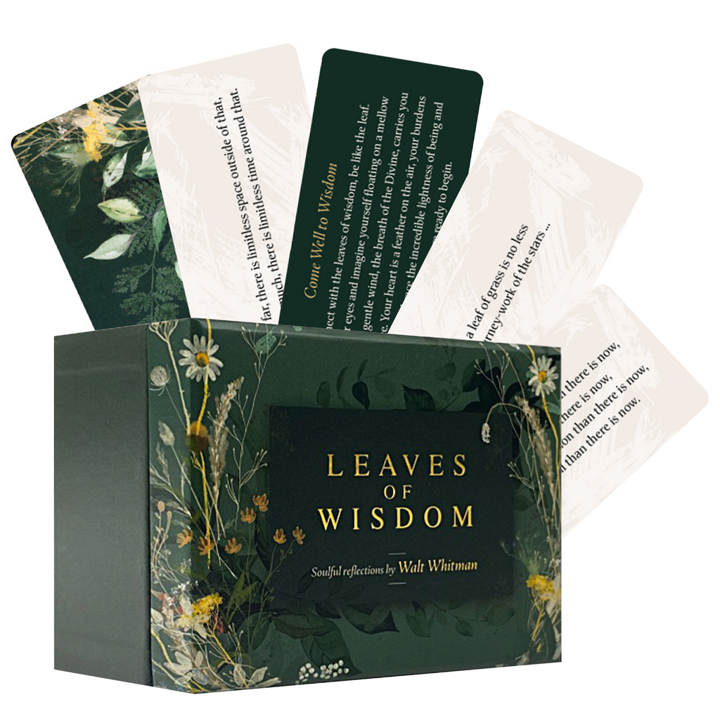 Leaves of Wisdom cards Blue Angel