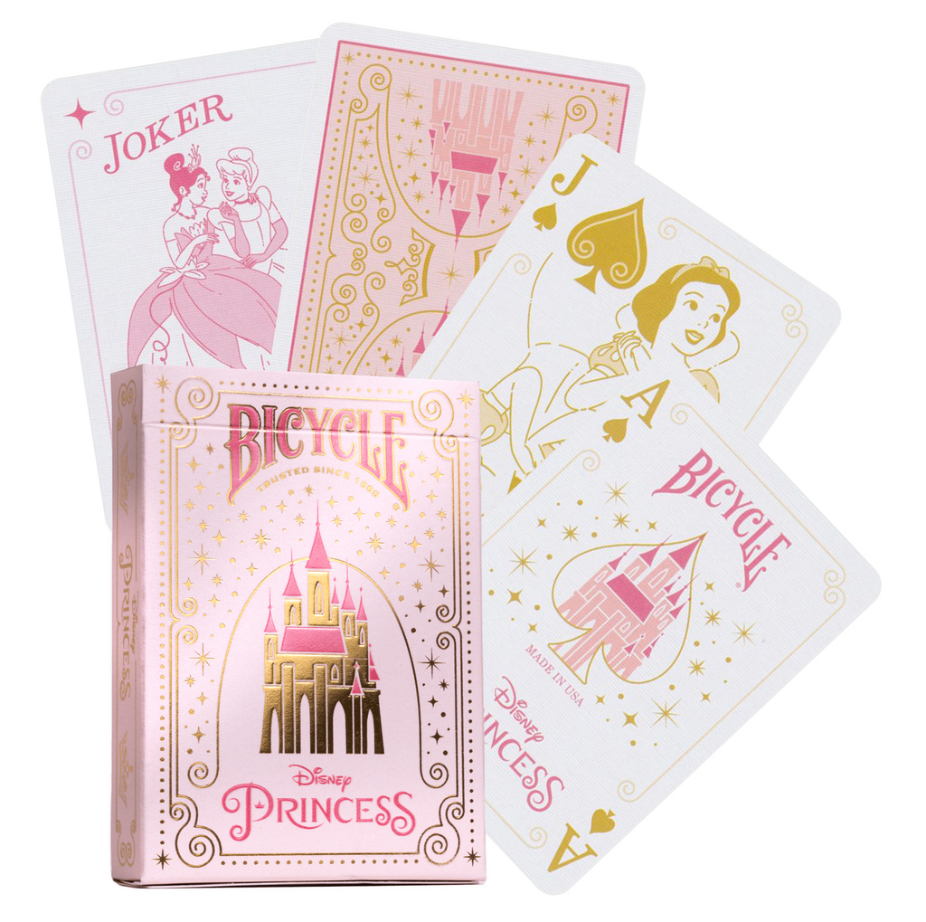 Bicycle Disney Princess Pink cards