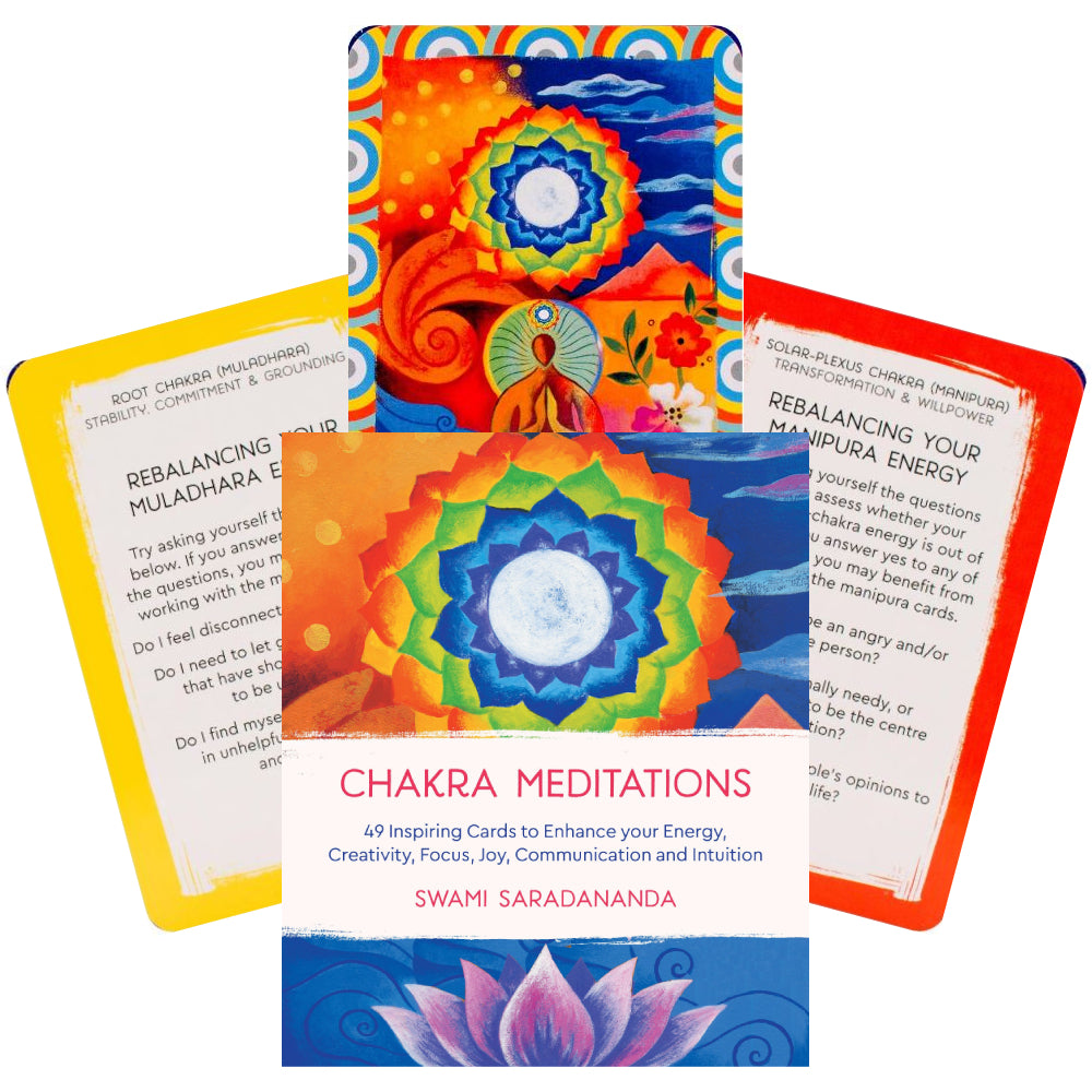 Chakra Meditations cards deck Watkins Publishing