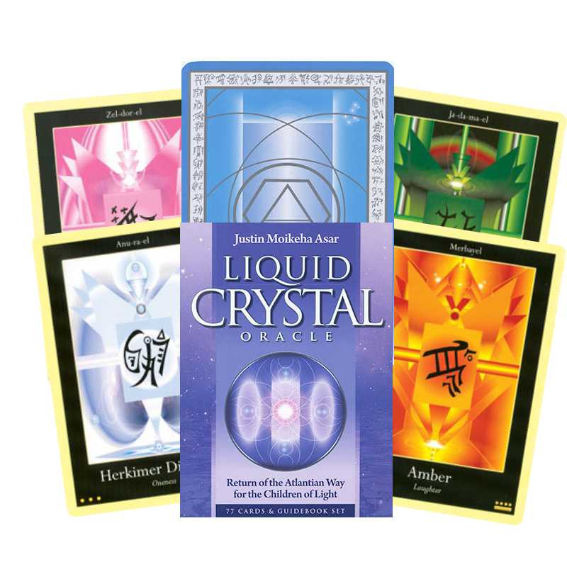 Liquid Crystal Oracle Cards Blue Angel