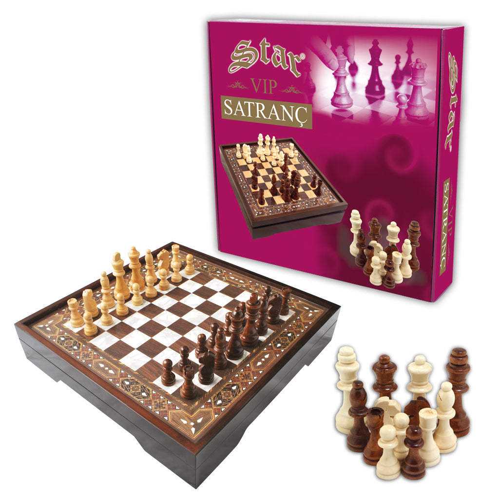 Vip Chess Set Pearl L Size Star