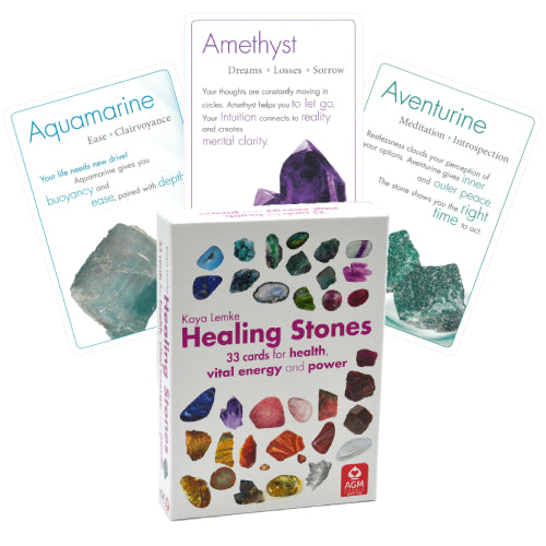 Healing stones Tarot Cards AGM