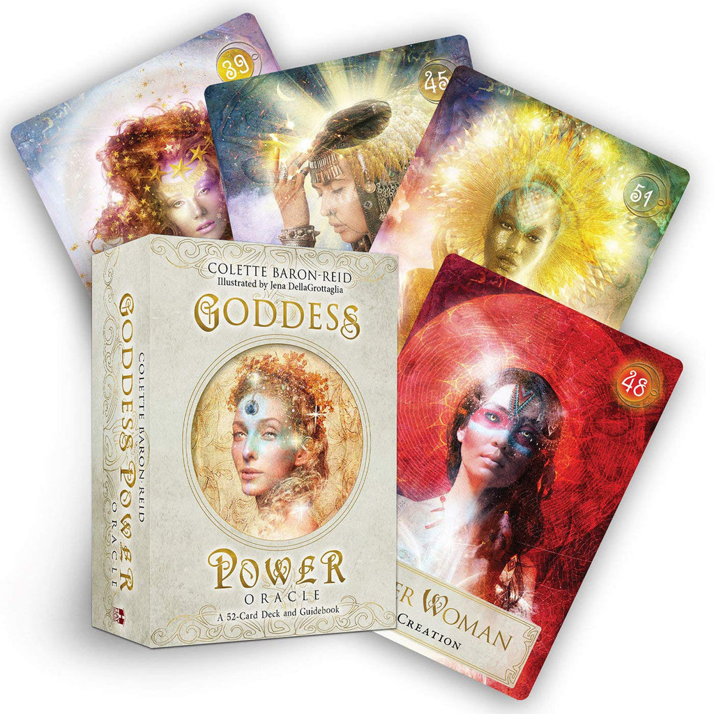 Goddess Power Oracle cards and guidebook Hay House