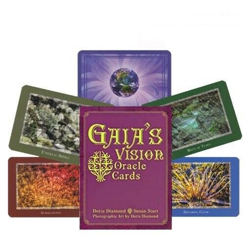 Gaias Vision Oracle Cards Schiffer Publishing