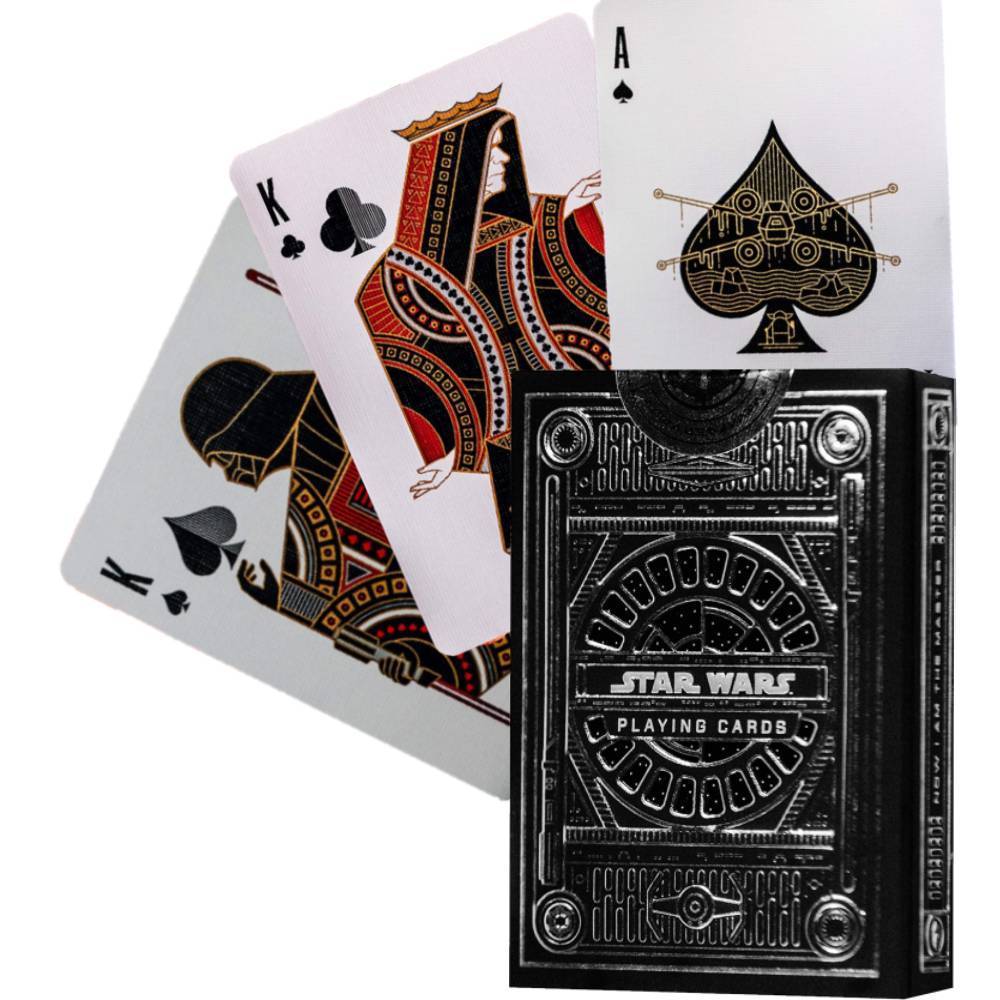 Star Wars Silver Dark Theory11 Playing Cards