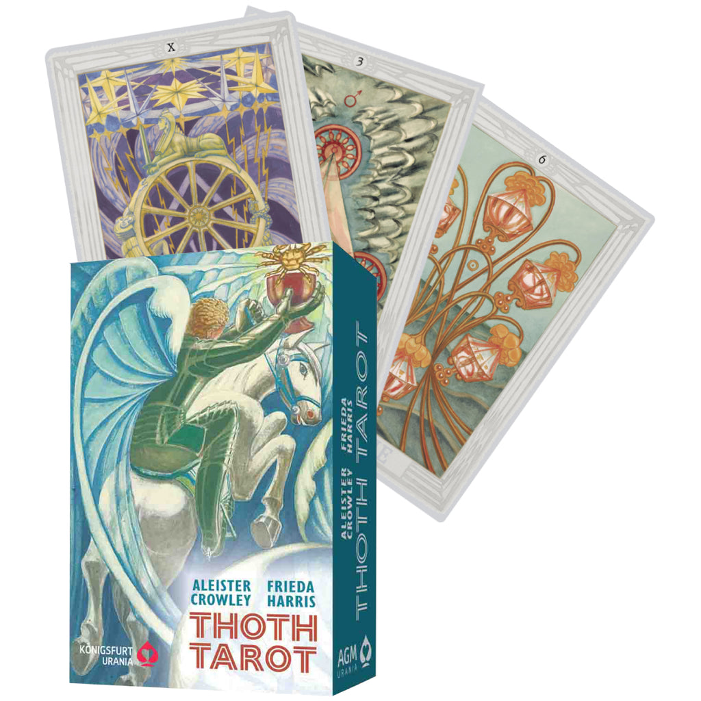 (Minor Defect) Thoth Tarot Aleister Crowley cards De Luxe AGM