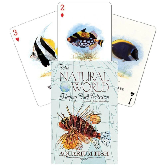 Aquarium Fish of the Natural World playing cards