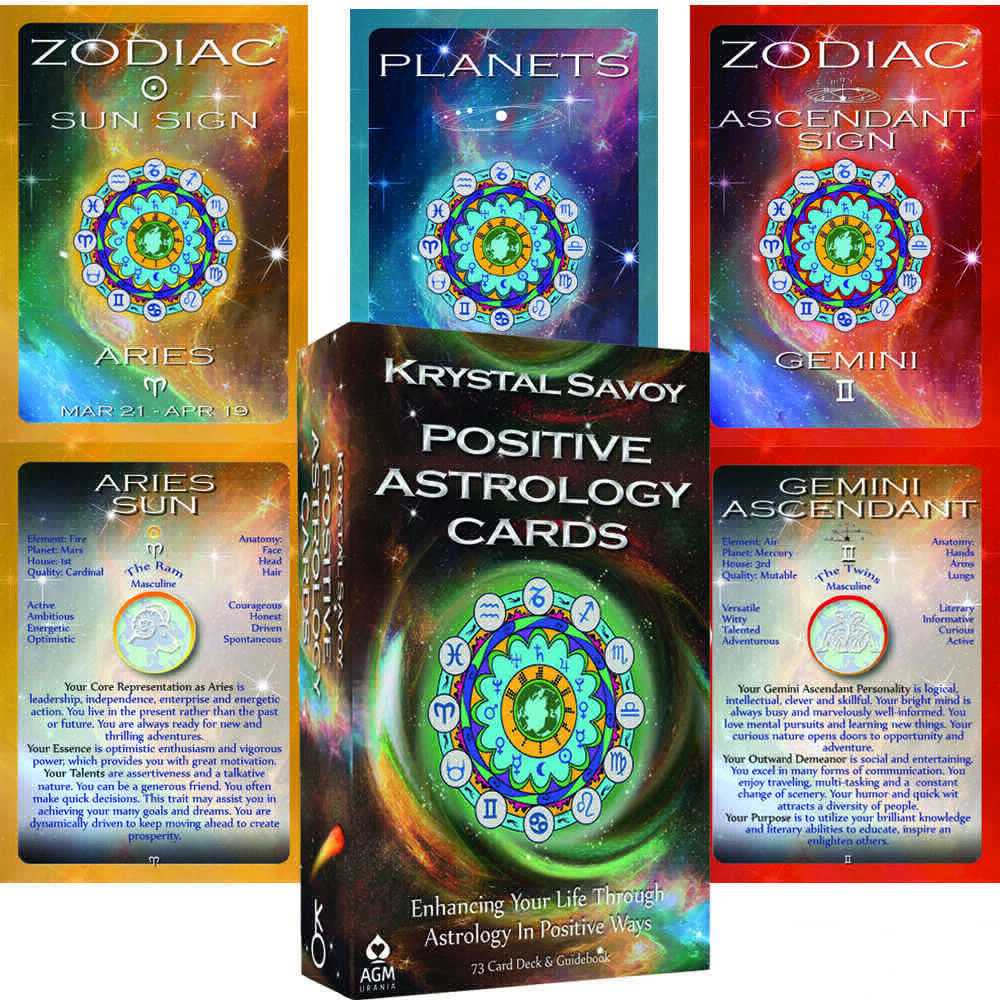 Positive Astrology cards AGM