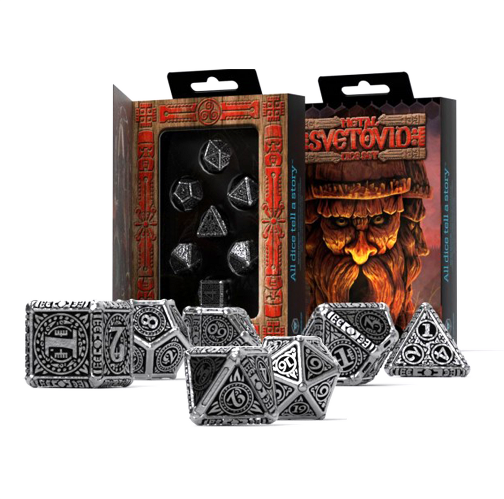 Metal Svetovid Dice Set