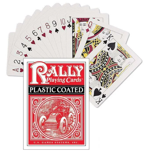 Rally Playing Cards Us Games Systems (red)