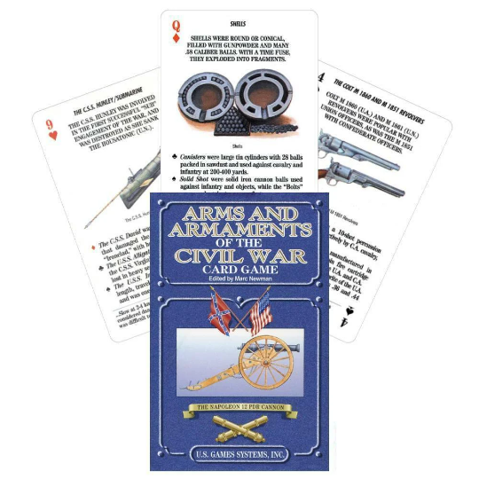 Arms and Armaments of the Civil War playing card game