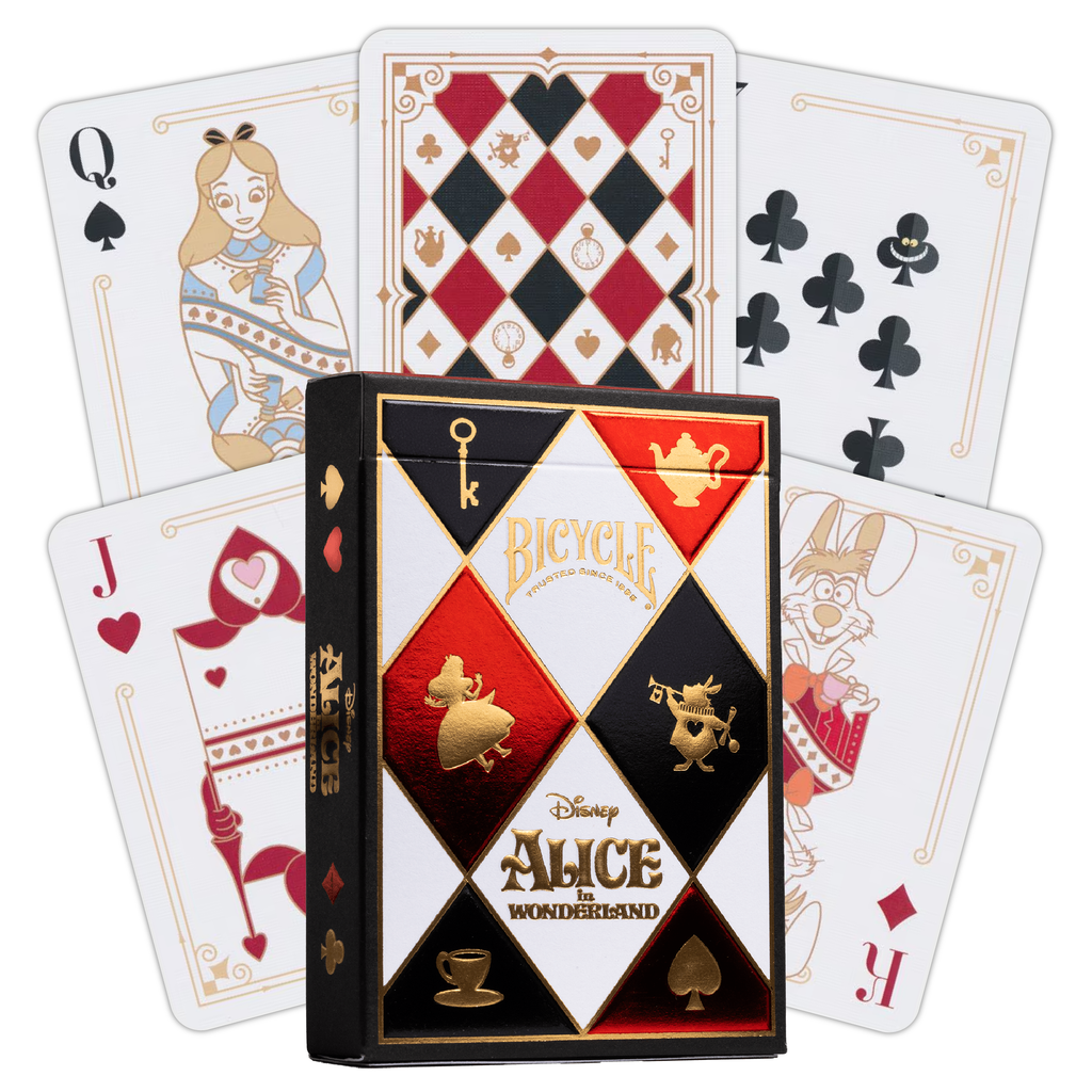 Minor Defect Bicycle Disney Alice in Wonderland Playing Cards