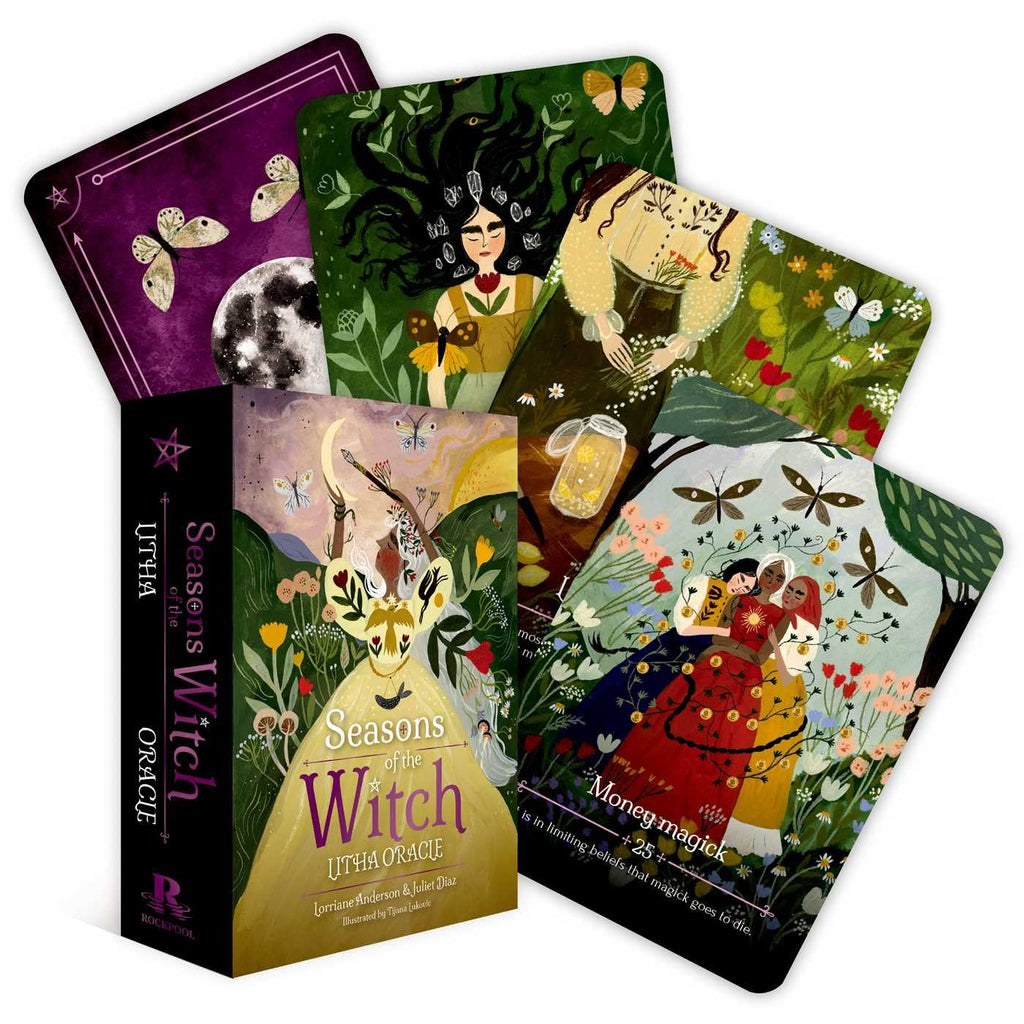Seasons of the Witch Litha Oracle Cards Rockpool