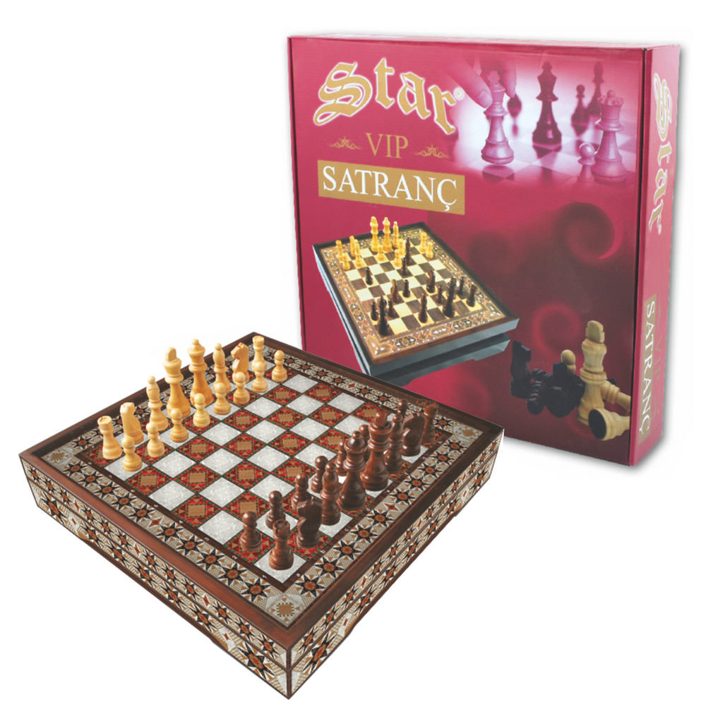 Vip Chess Set Hatem Lux L Size Star